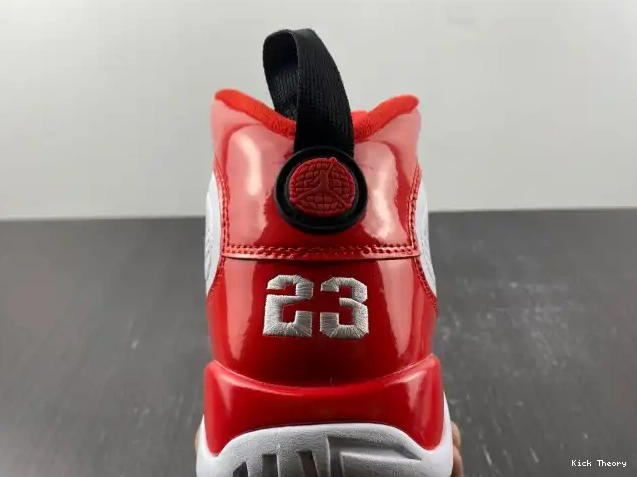 Kick Theory Air 9 Gym Retro White Red Jordan 302370-160 0621